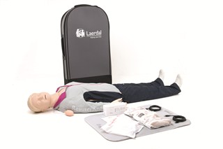 Resusci Anne QCPR HLR Docka Helkropps